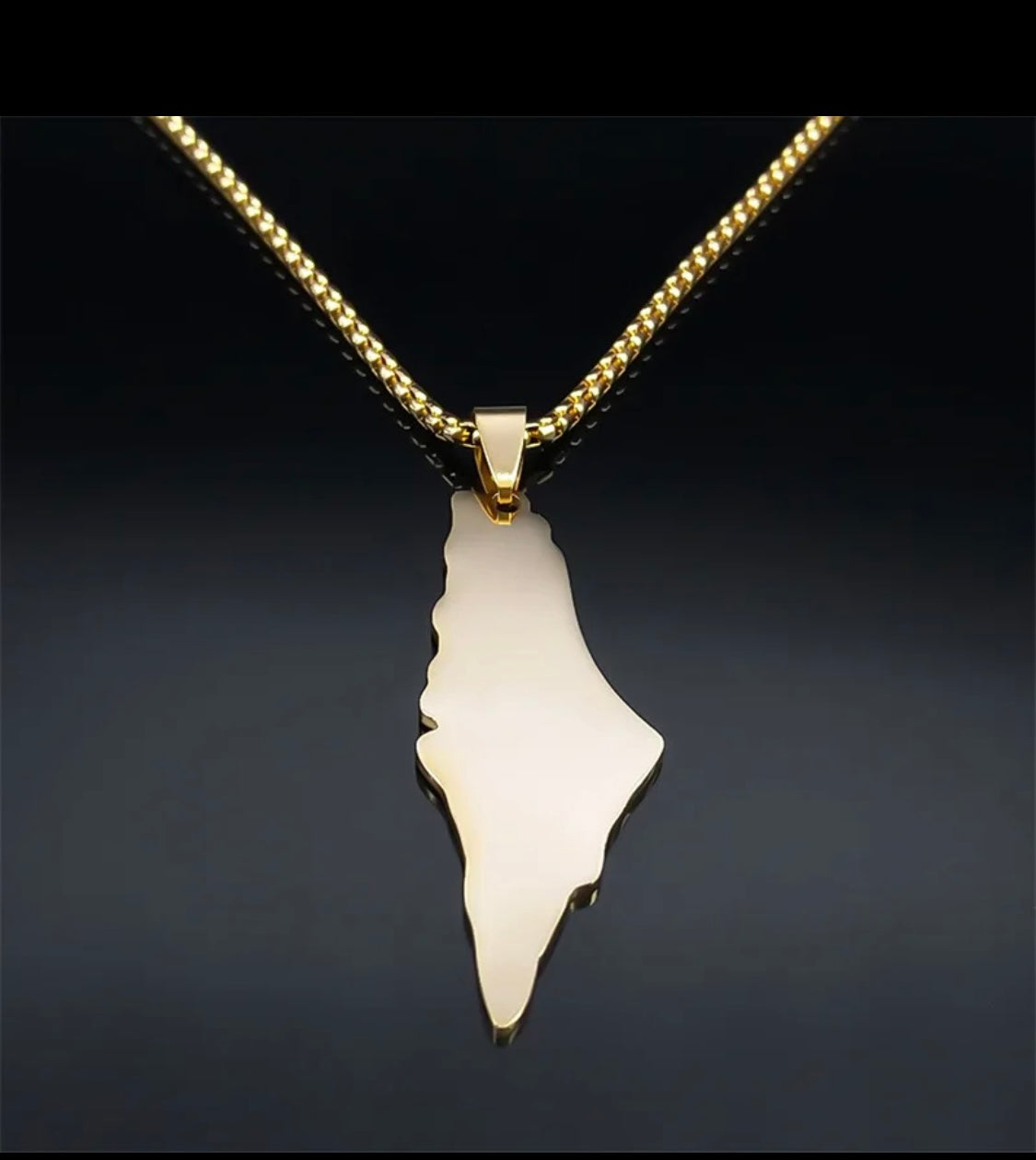 Necklace with Palestine symbol