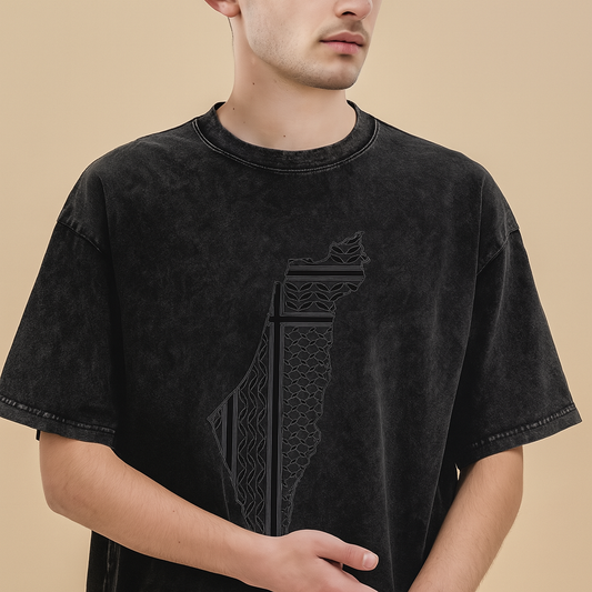 Palestina Heritage T-shirt – Black Edition