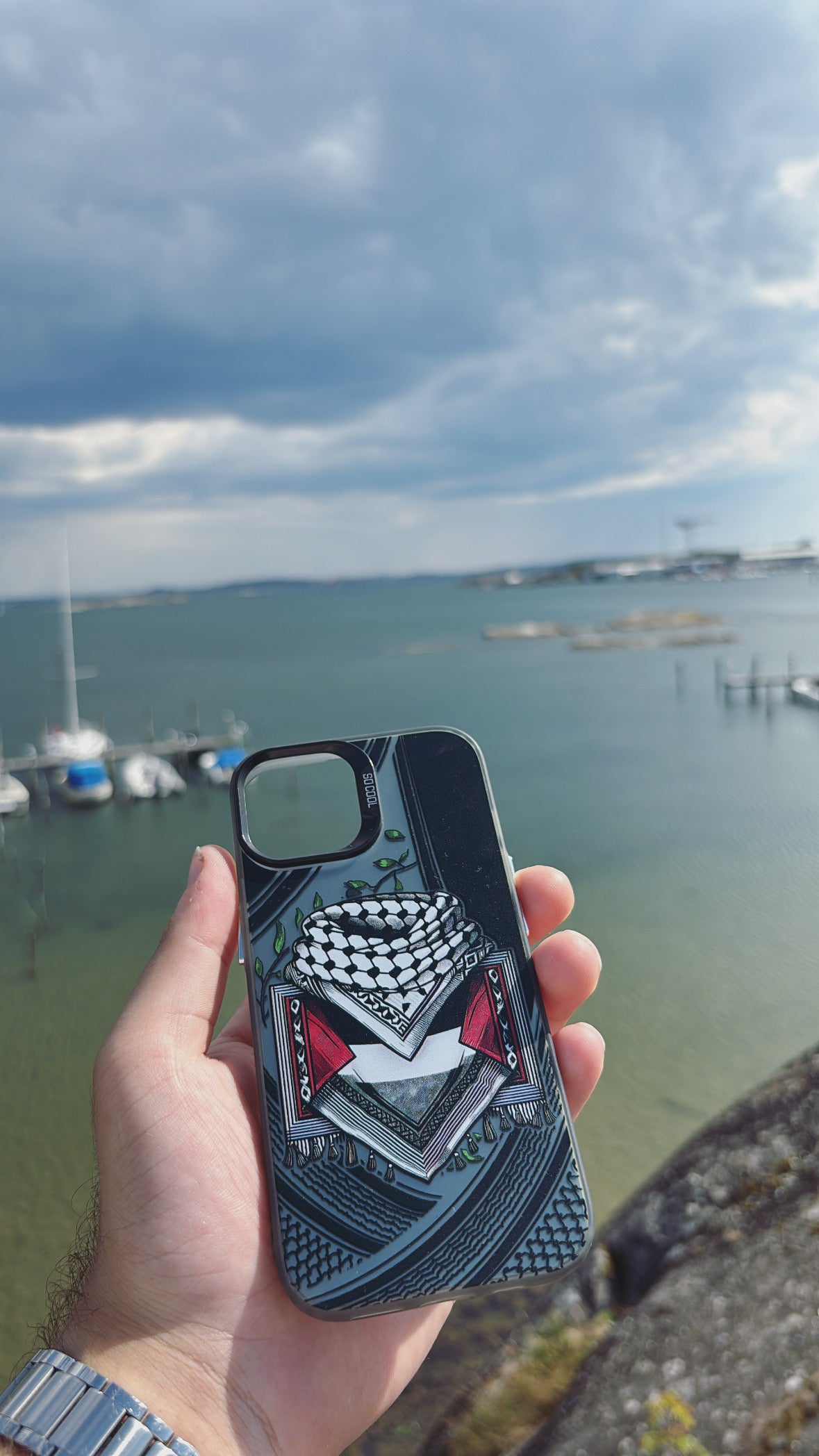 Kuffieyh - flag - Phone case