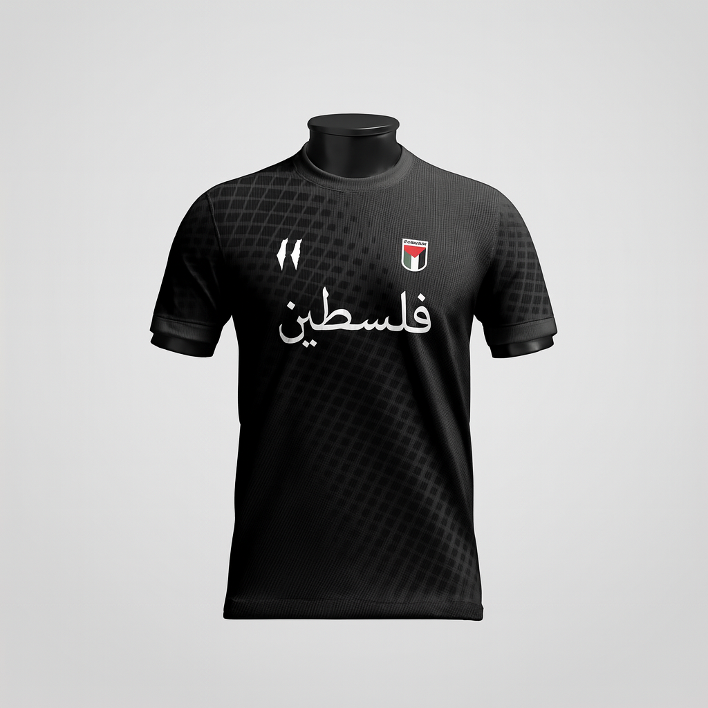 Palestine Match Shirt - Black Edition