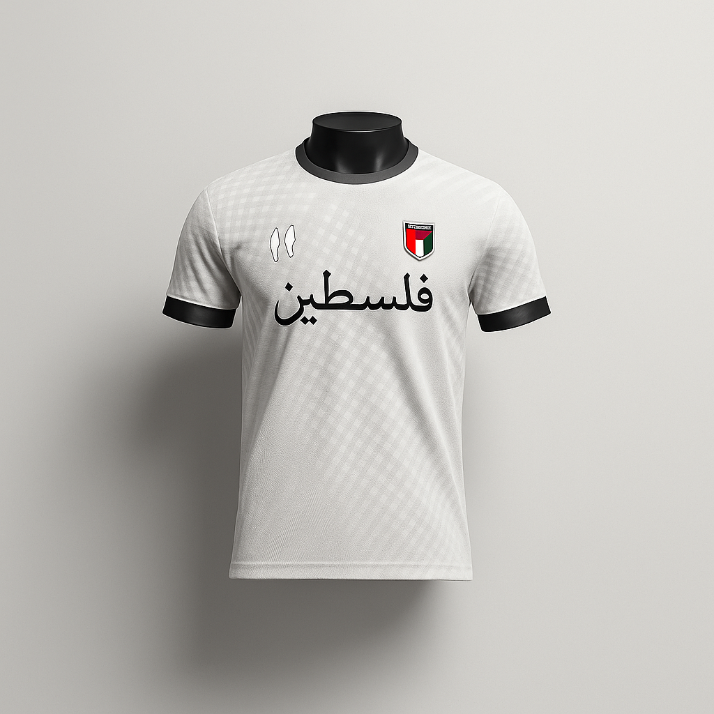 Palestine Match Shirt – White Edition