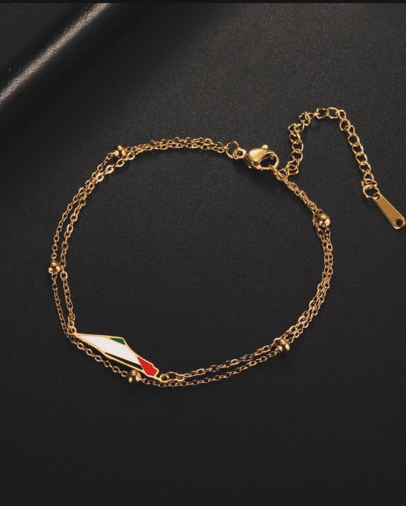 🎁 Exklusivt armband med Palestinas karta (100% off)