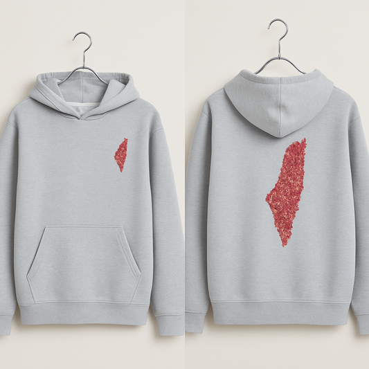 Palestina Hoodie – Blommig Frihet